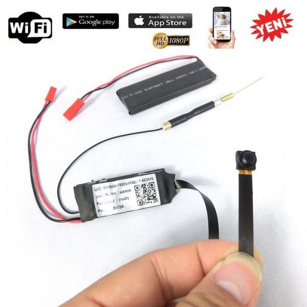 FULL HD WİFİ GİZLİ KAMERA MODÜLÜ 1080P
